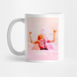 Pink Triangle Aurora Mug